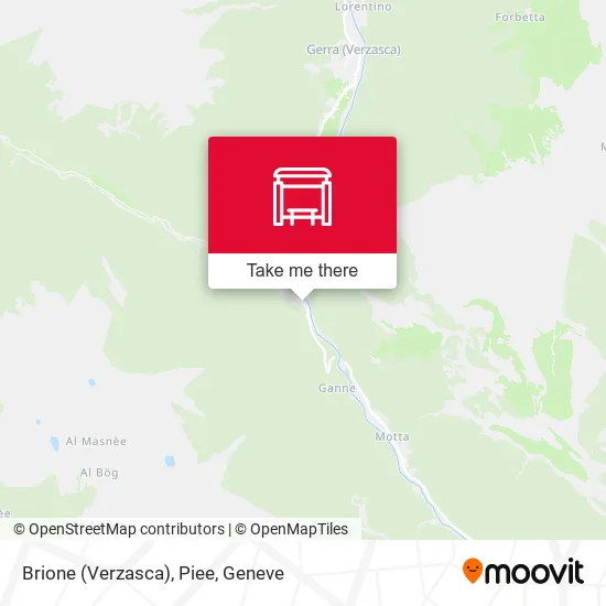 Brione (Verzasca), Piee plan