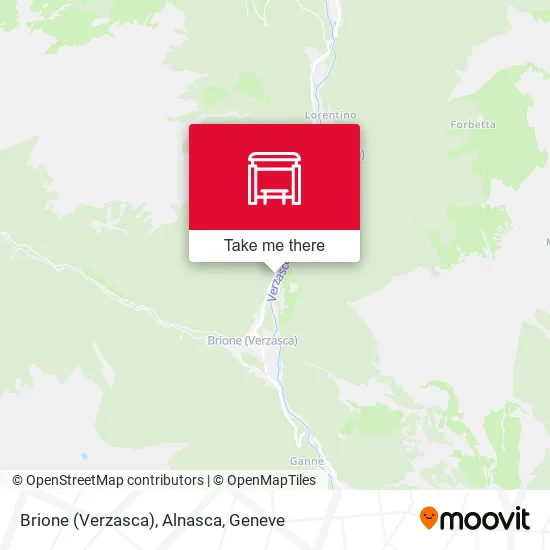 Brione (Verzasca), Alnasca map