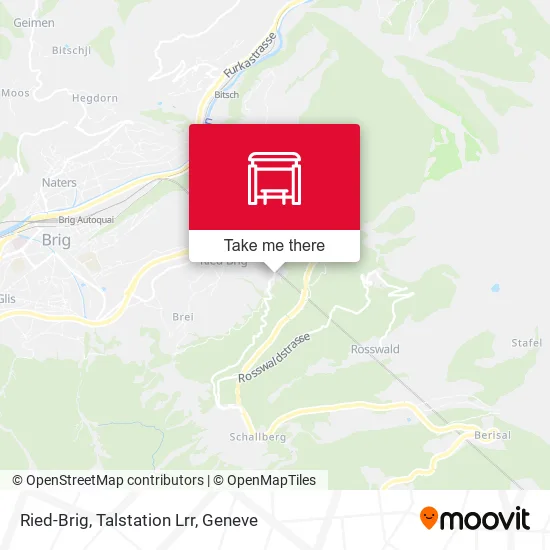 Ried-Brig, Talstation Lrr plan