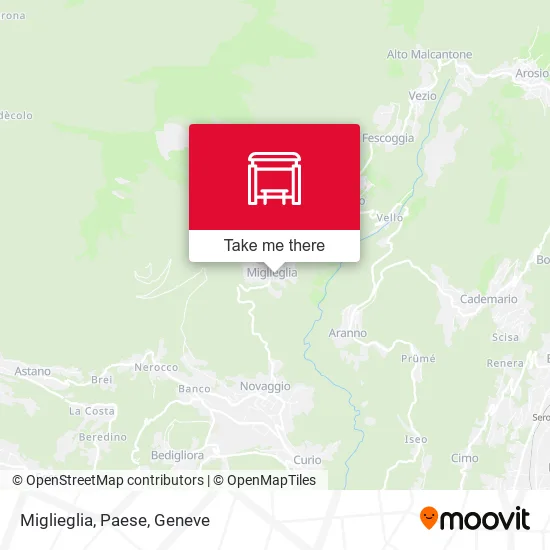 Miglieglia, Paese plan