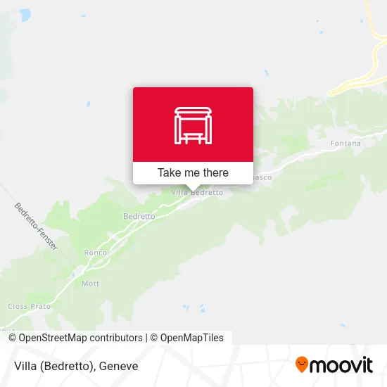 Villa (Bedretto) plan