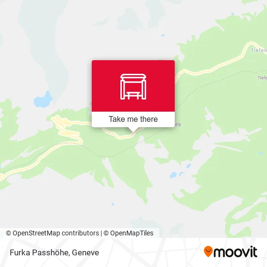 Furka Passhöhe map