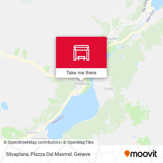 Silvaplana, Plazza Dal Mastrel map