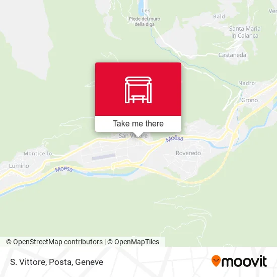 S. Vittore, Posta map