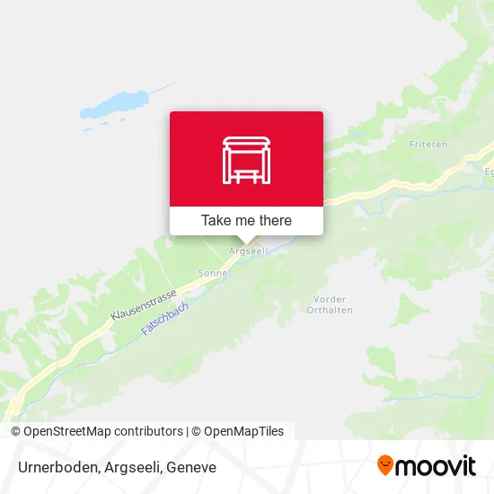 Urnerboden, Argseeli map