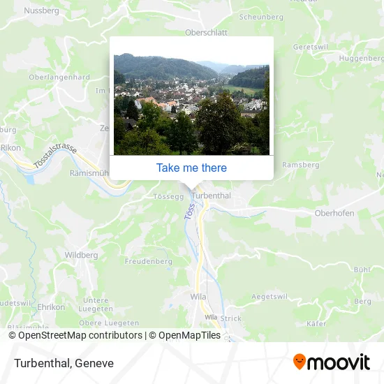 Turbenthal map