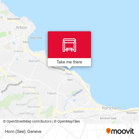 Horn (See) map