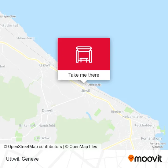 Uttwil map