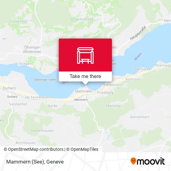 Mammern (See) map