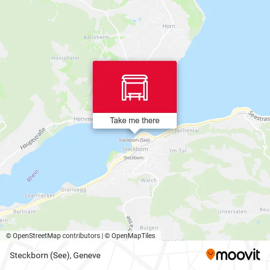 Steckborn (See) map
