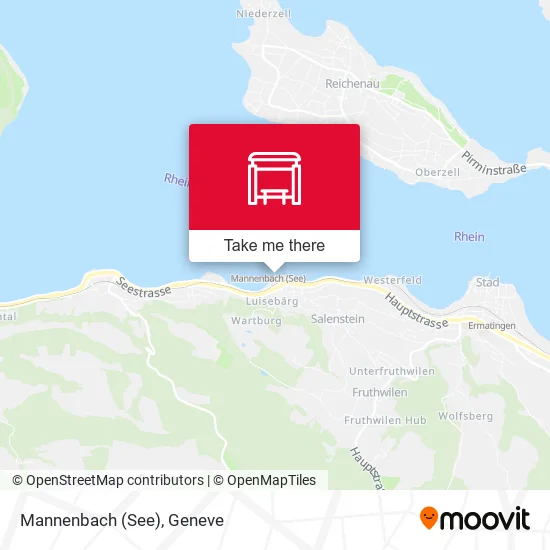 Mannenbach (See) map