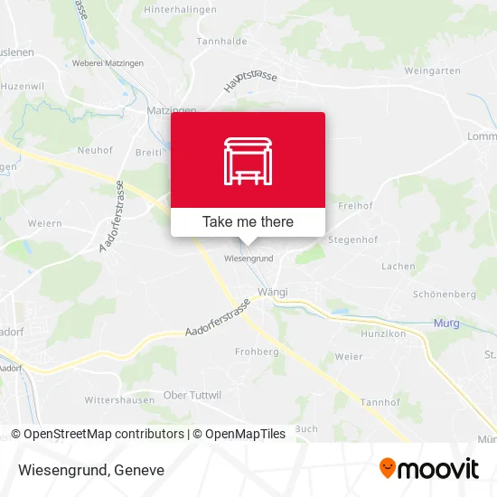 Wiesengrund map