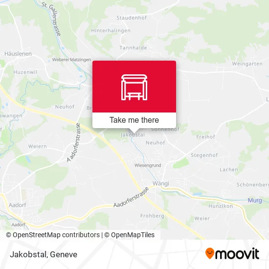 Jakobstal map