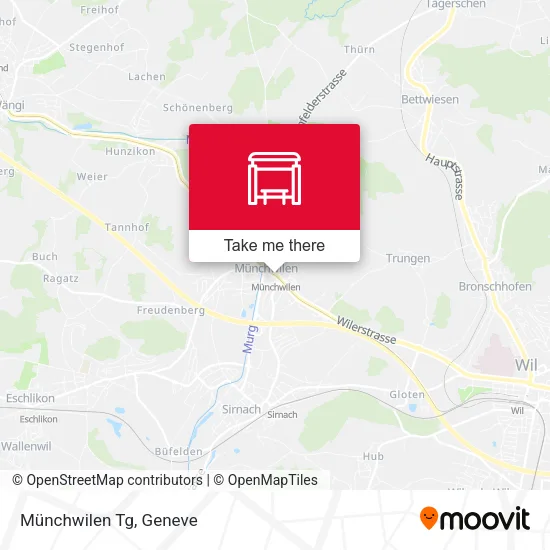 Münchwilen Tg map
