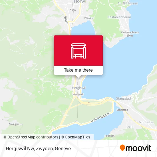 Hergiswil Nw, Zwyden map
