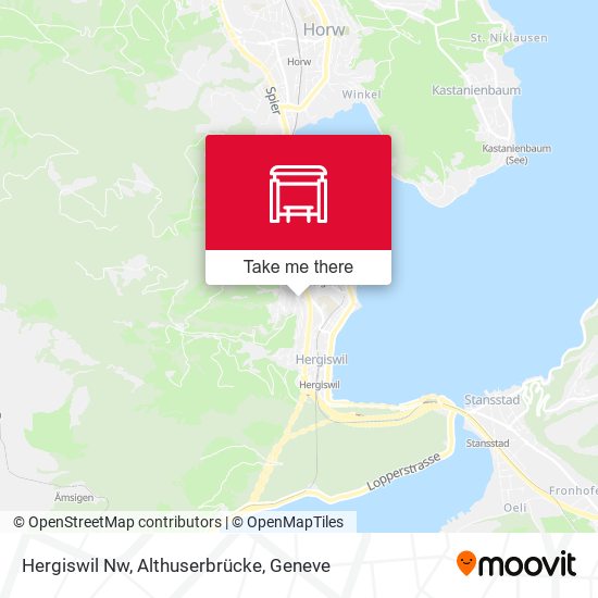 Hergiswil Nw, Althuserbrücke map