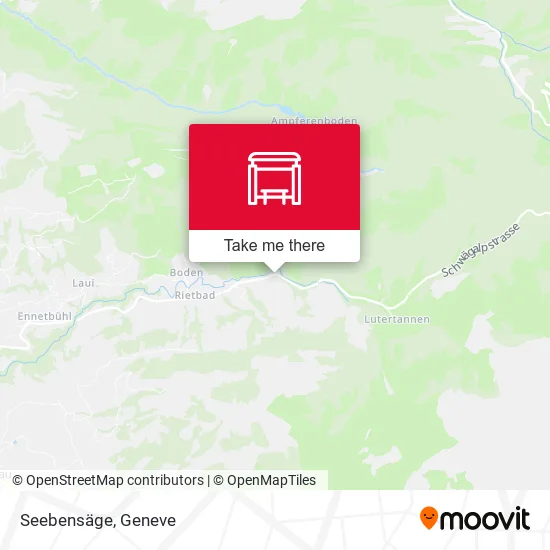Seebensäge map
