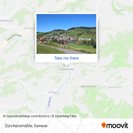 Zürchersmühle map
