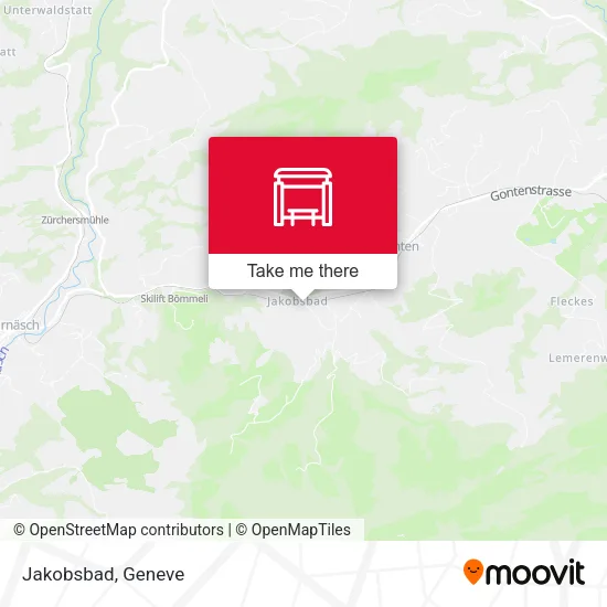 Jakobsbad map