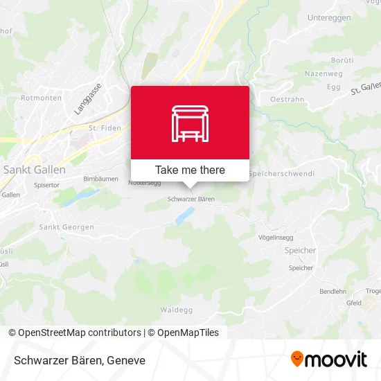 Schwarzer Bären map