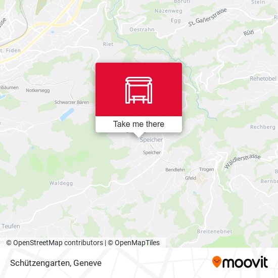 Schützengarten map