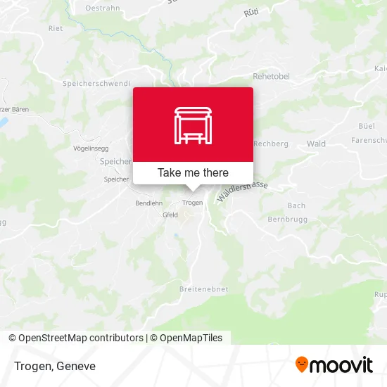 Trogen map