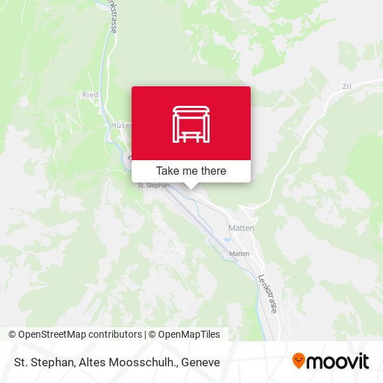St. Stephan, Altes Moosschulh. map