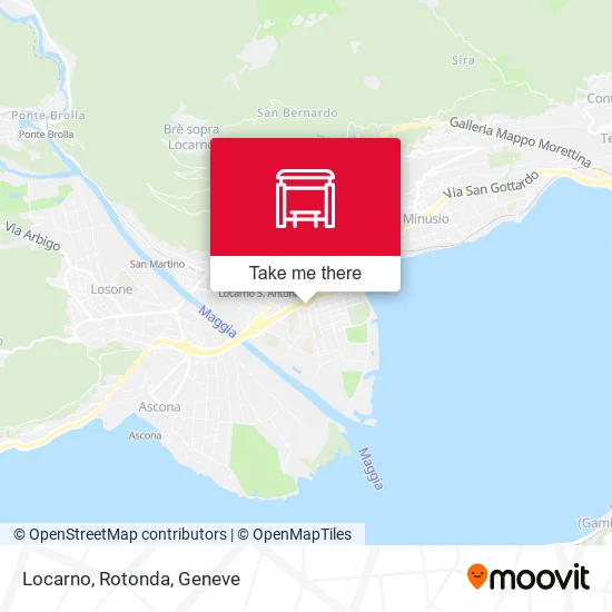 Locarno, Rotonda map