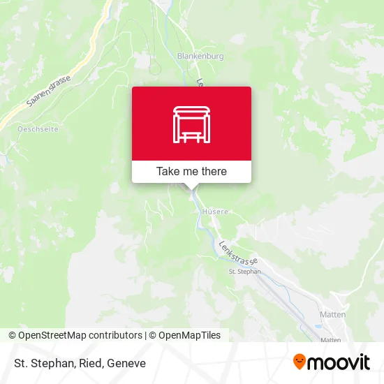 St. Stephan, Ried map