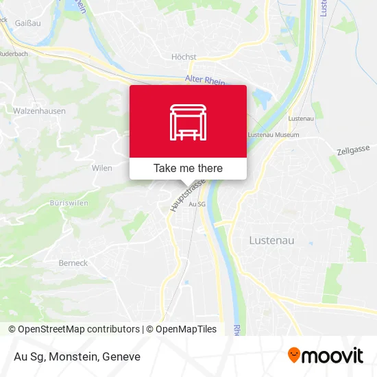 Au Sg, Monstein map
