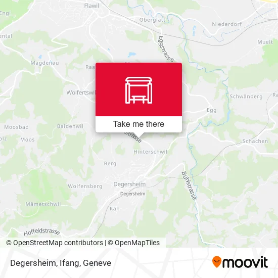 Degersheim, Ifang map