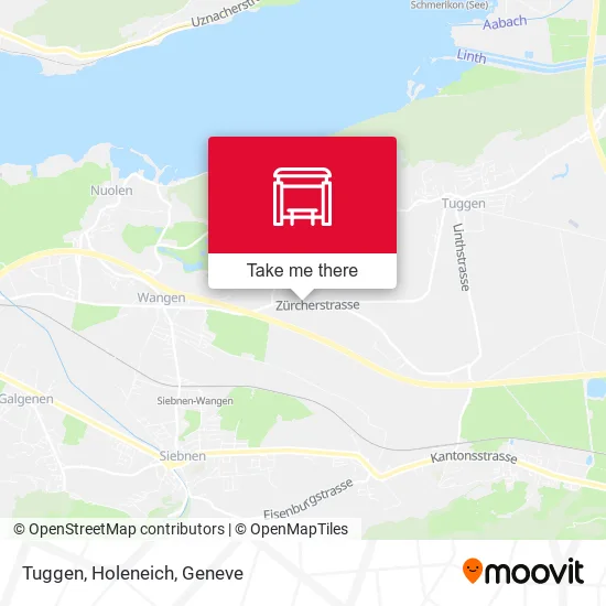 Tuggen, Holeneich map
