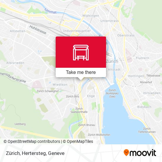 Zürich, Hertersteg plan