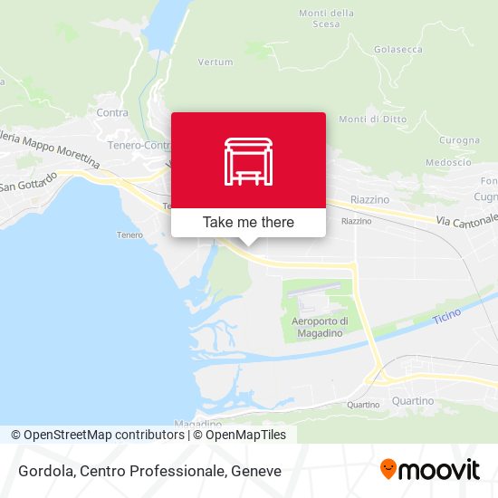 Gordola, Centro Professionale map