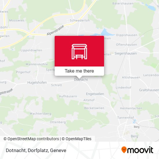Dotnacht, Dorfplatz map
