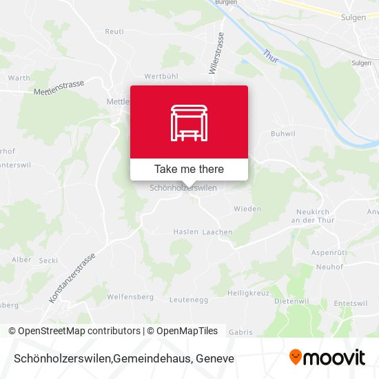 Schönholzerswilen,Gemeindehaus map