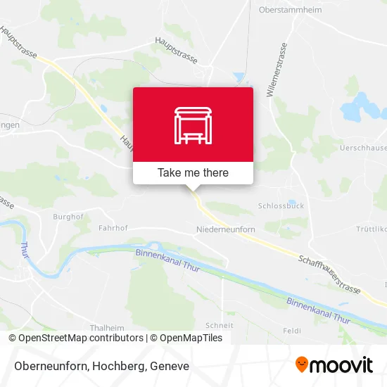 Oberneunforn, Hochberg map