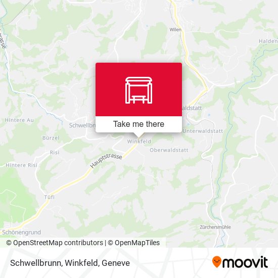 Schwellbrunn, Winkfeld map