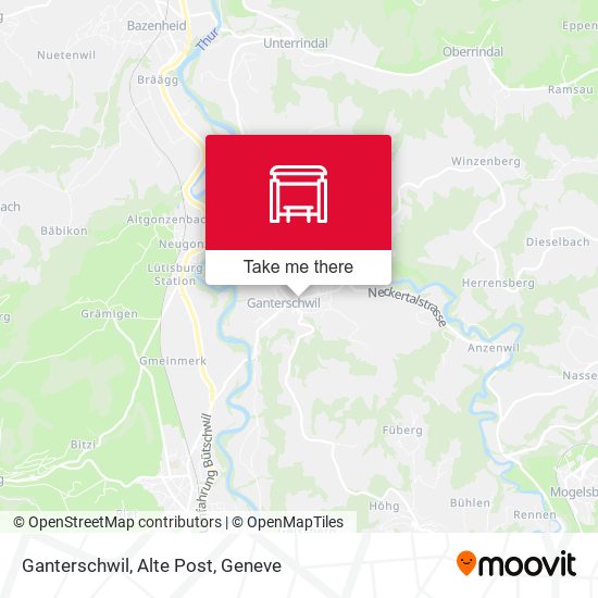 Ganterschwil, Alte Post map