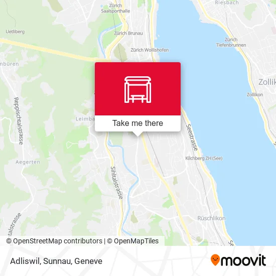 Adliswil, Sunnau map