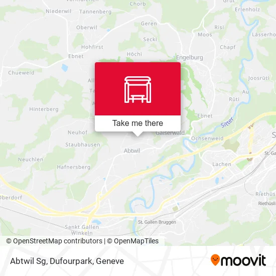 Abtwil Sg, Dufourpark map