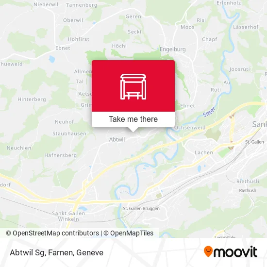 Abtwil Sg, Farnen map
