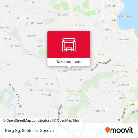 Berg Sg, Seeblick map