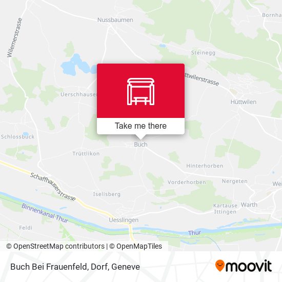 Buch Bei Frauenfeld, Dorf map