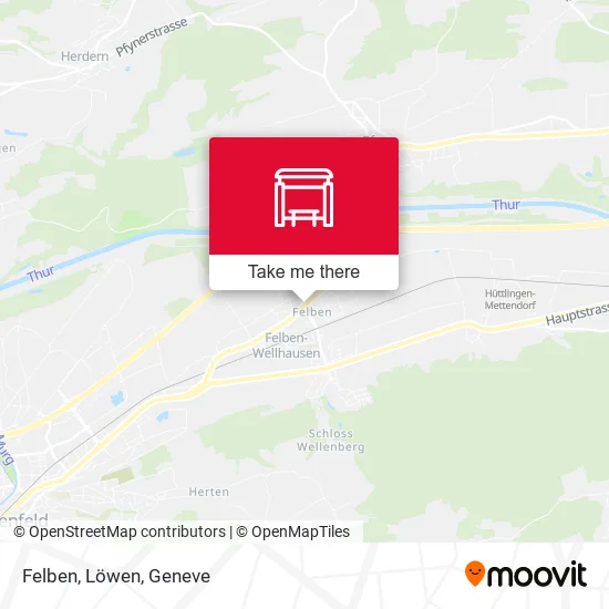 Felben, Löwen map
