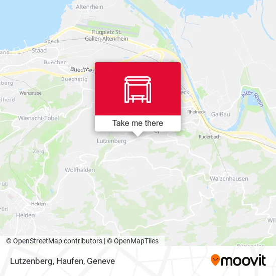 Lutzenberg, Haufen map