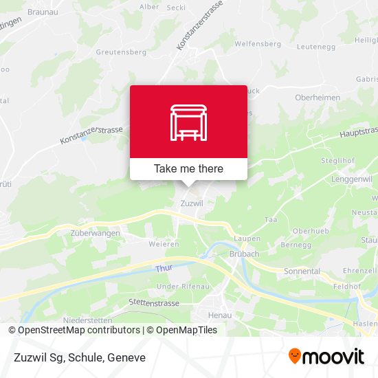 Zuzwil Sg, Schule map