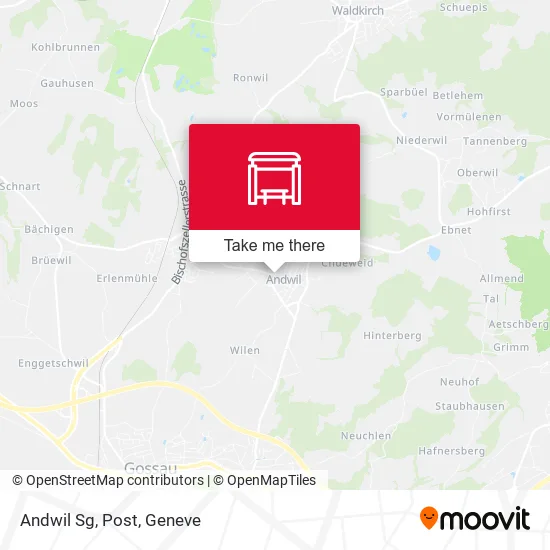 Andwil Sg, Post plan