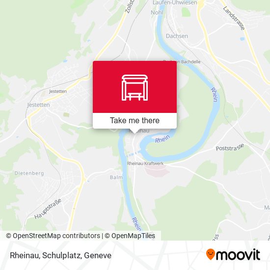 Rheinau, Schulplatz map