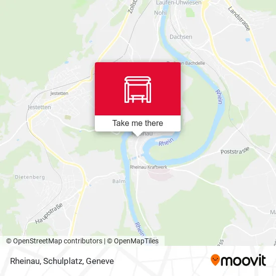 Rheinau, Schulplatz map